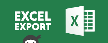 Excel export